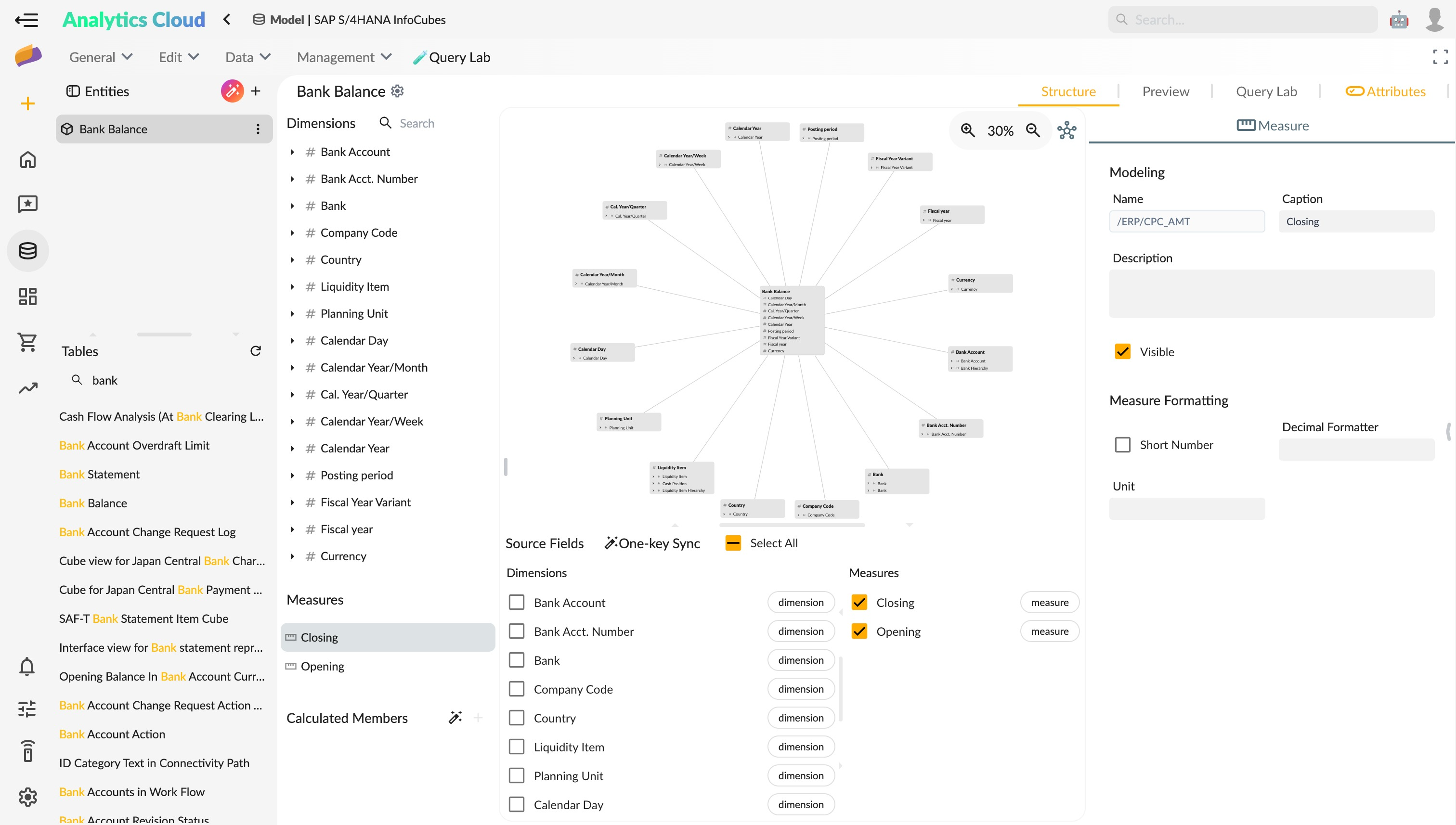 SAP S/4HANA Cube